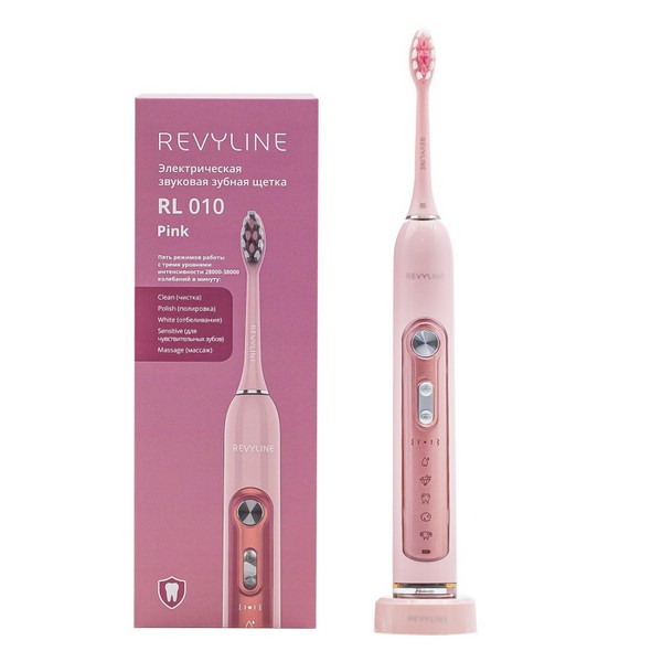 Звуковая зубная щётка Revyline RL 010 Pink